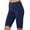 Dark Blue, variant on Azrian Womens Yoga Shorts,Fashion Summer Fitness Running Gym Ladies Solid Sports Active Shorts M-XXXXL Size on