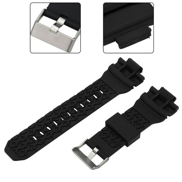 AMONIDA Watch Band Strap, Watch Bands, Black G SHOCK GA200 G SHOCK GA300 G SHOCK GLX For G SHOCK GA150