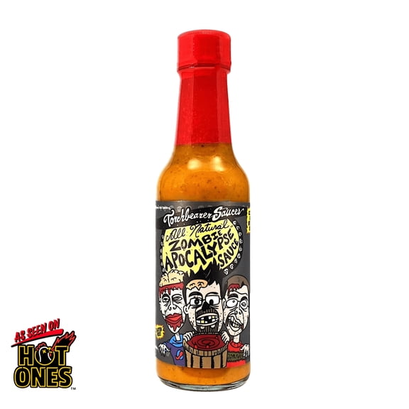 TorchBearer Sauces Zombie Apocalypse Ghost Chili Hot Sauce
