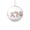 A, variant on Gaqring Christmas Snowy Ornaments, 3 Inch White Foam Velvet Snowballs, Hanging Holiday Decorations for Xmas Tree Wedding Party Home