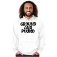 thumbnail image 5 of Ground Pound Muay Thai Fighter Hoodie Sweatshirt Women Men Brisco Brands L, 5 of 6