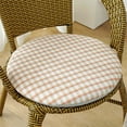 thumbnail image 1 of Openpig Coussin Détachable, Coussin de Chaise Rond en Mousse à Mémoire de Forme, Design Antidérapant Doux Respirant Confortable, Adapté pour Salon, Salle à Manger, Bureau, avec Fermeture Éclair, Lavable, 1 of 6