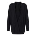 thumbnail image 4 of Devon & Jones DG447W Women's New Classics Open Cardigan Sweater-Black-S, 4 of 6