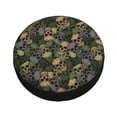 thumbnail image 2 of Kdxio Spare Tire Cover for RV Trailer, Waterproof Wheel Cover,Camper Spare Tire Cover Fit for Rv SUV Truck Travel Trailer 17 inch-Camouflage Skulls, 2 of 8