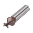 thumbnail image 1 of Embout de Découpe à Arc Intégré, Embout de Routeur à Arc Courbé Corps en Acier au Carbone 8mm Coin R 1/2 Pouce Tige pour Armoire Murale, 1 of 7