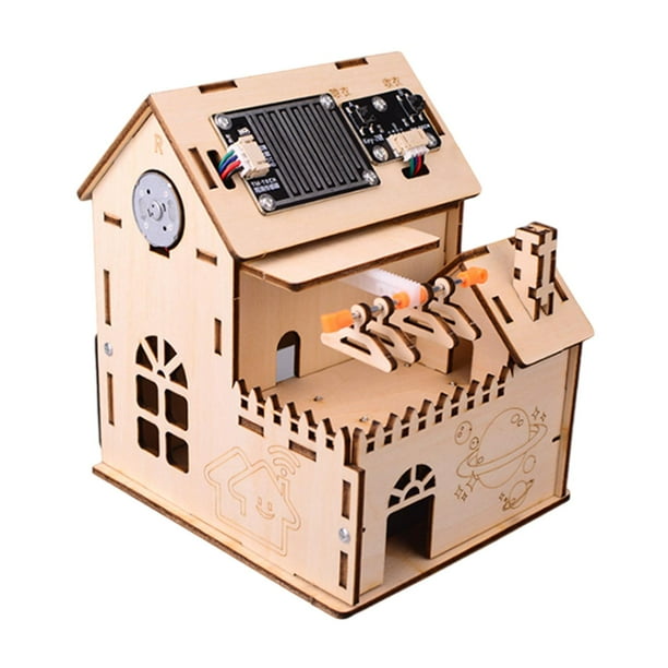 Kit de inicio para casa inteligente DIY Kit electrónico DIY Material didáctico creativo y sencillo de montar para niños y niñas de 6 años en adelante