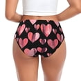 thumbnail image 3 of Womens Underwear Hearts Cuteness No Show Seamless Underwear for Women, Soft Stretch Women's Panties, Hipster Ladies Panties Bikini Underwear Briefs, 3 of 6
