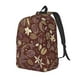 thumbnail image 1 of Easygdp Coffee and Flowers Mochila de Lona Resistente para Laptop, Compatible con Laptops de 15 a 17 pulgadas, Ideal para Escuela, Trabajo y Viajes-Small, 1 of 5