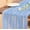 Blue, variant on Xukmct Cheesecloth Table Runner Gauze Sheer Fabric Table Runner for Wedding Birthday Party, 35" x 70"