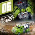 thumbnail image 3 of Car Transforming Robot Toy Warrior Fighting Vehicle Inertial Car Model GX, 3 of 8