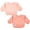 Peach Terracotta, variant on Tiny Twinkle Mess-Proof Long Sleeve Waterproof Feeding Bibs | 2-Pack Sets | Babies & Toddlers