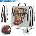 thumbnail image 2 of FORMRS Zipper Binder with Shoulder Strap 1.5-inch Ring 500 Sheet Capacity File Bag, Game Day, 2 of 5