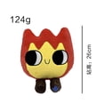 thumbnail image 2 of Calcifer Plush Calcifer Fire Demon Plush Doll -WEVALLEY, 2 of 5