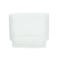 thumbnail image 1 of Florero de vidrio simple, colecciones Terrario Flores Contenedor para decoraciones para el hogar Sala de estar Mesa de mesa Estantería Ramo 20cmx18cm Gloria florero, 1 of 9