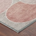 thumbnail image 3 of Addison Rugs Chantille Indoor/Outdoor Transitional Geometric Pink Machine Washable Rectangle Rug, 10' x 14', 3 of 8