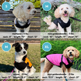thumbnail image 5 of Gooby Fashion Vest - Gray, Medium - Quilted Bomber Jacket with Leash Attachment and Pain-Free Zipper Guard for Dogs - Water Resistant with Stretchable Knitted Bottom for Indoor and Outdoor Use, 5 of 5