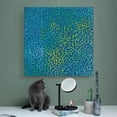 thumbnail image 4 of Alma Thomas Paintings Lake Reflecting Advent of Spring Wall Art Canvas Print Poster Wall Art Poster Gifts Bedroom Prints Home Decor Hanging Picture Canvas Painting Posters 28x28inch(70x70cm), 4 of 5