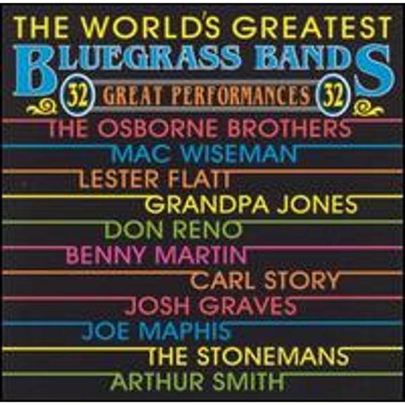Pre-Owned World's Greatest Bluegrass Band (CD 0027297590724) by Various Artists