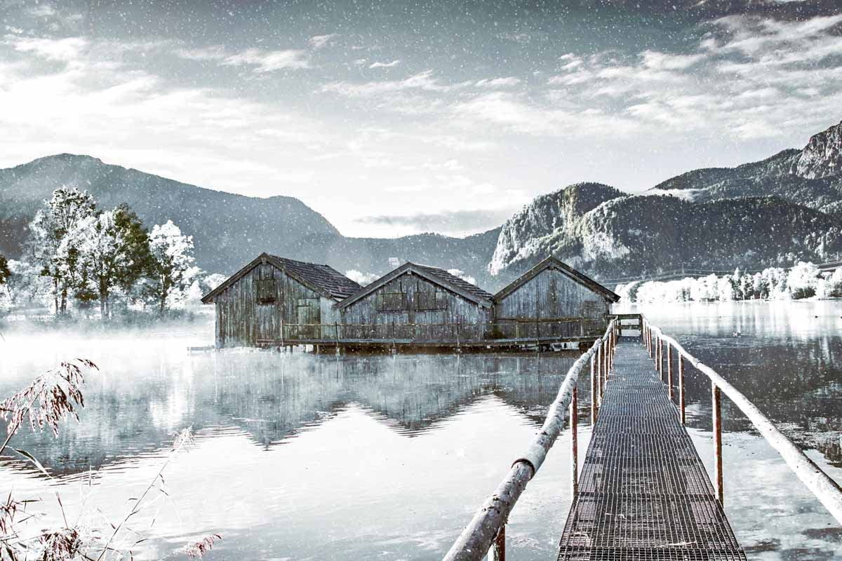 Boathouse CANVAS OR PRINT WALL ART+