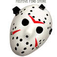 thumbnail image 2 of NEW Jason Hockey Mask | White Friday The 13th Mask Worn by Jason Voorhees, 2 of 3