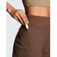 thumbnail image 4 of CRZ YOGA Women's Lightweight Hiking Shorts 4'' Stretch for Athletic Summer Travel Outdoor with Zip Pockets, 4 of 4