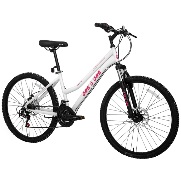 Bicicleta MTB ONE O ONE 171 Rodada 26 Dama 21 Velocidades blanco Unico ONE O ONE 171