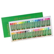 Ohuhu 48 Pieces Colorful Art Markers Twin Tip Brush & Chisel Set