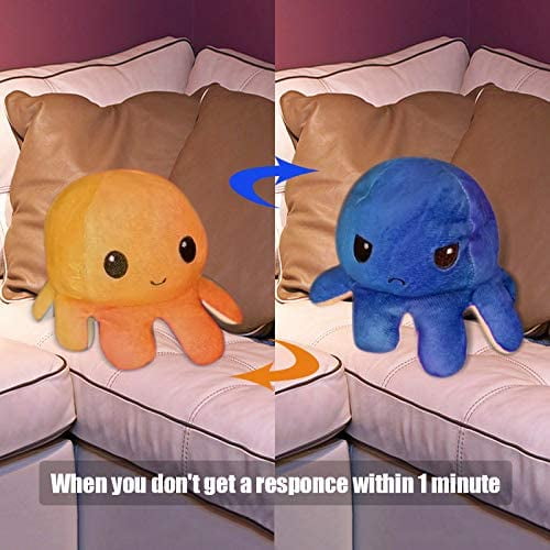 Double-Sided Flip Octopus Plush Toy 