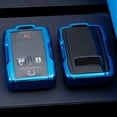 thumbnail image 4 of Tpu Remote Key Fob Case Shell Cover For Chevy For Silverado 2014 2015 2016 2017 2018 Blue, 4 of 9
