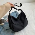 thumbnail image 4 of Bolso Hombro para Hombres Y Mujeres Mensajero Sólido Nailon Viajes (), 4 of 5