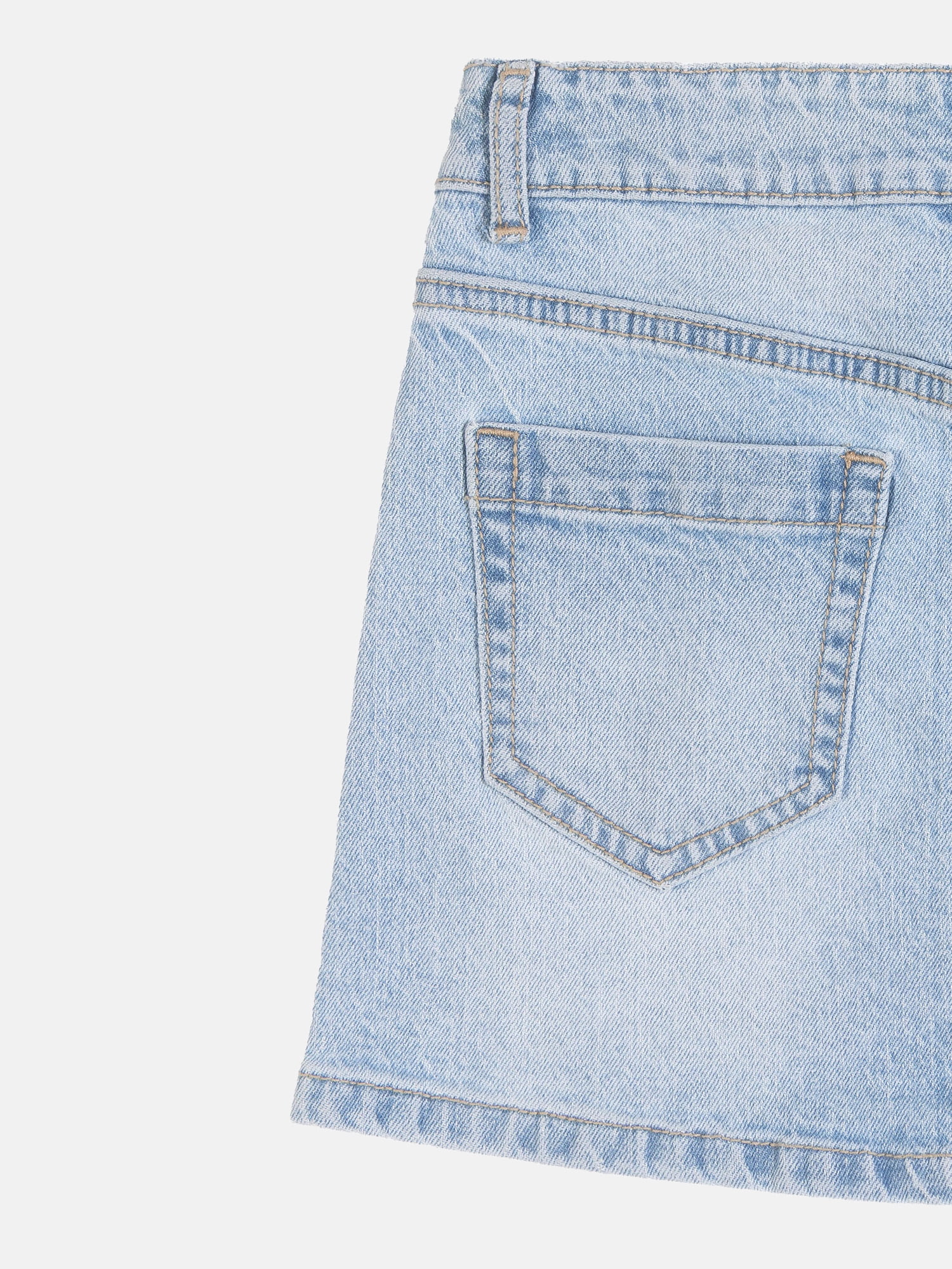 Wonder Nation Girls Denim Skirt, Sizes 4-18 & Plus