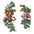 thumbnail image 2 of Flores artificiales para arco de boda, guirnaldas florales para dormitorio, sala de estar, decoración de fiesta Rosa, 2 of 9