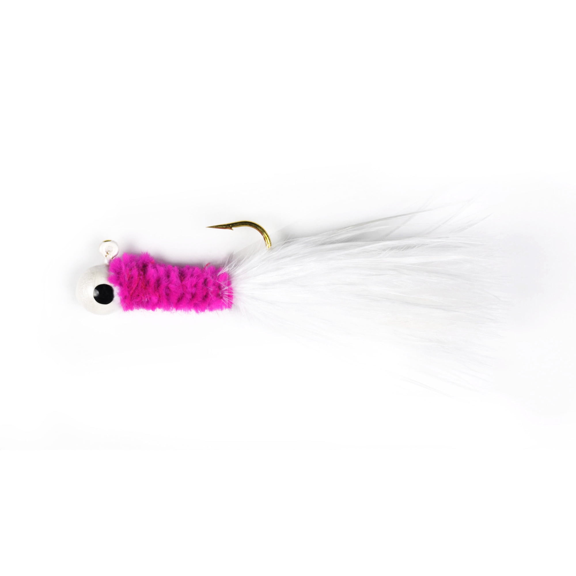 Johnson Beetle Bou Fishing Lure, Pink/White/White, 2 in