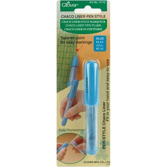 Clover Chaco Liner Pen Style-Blue