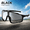 black, variant on UV400 Auto Tint Cycling Sunglasses Photochromic Light Adaptive Sports Goggles for Bike Driving Running
