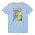 thumbnail image 2 of Disney Treasure Planet Psychedelic Surfer Men's T Shirt (Light Blue, S-XXXL), 2 of 4
