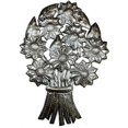 thumbnail image 1 of Croix des Bouquets Bouquet de Fleurs Métal Art Mural, 1 of 1