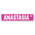 thumbnail image 1 of SignMission D-9-SS-ANASTASIA 2 x 9 Po. Autocollant de Rue pour Chambre d'Enfants - Anastasia, 1 of 1