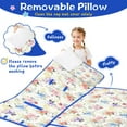 thumbnail image 3 of Pioneer Flower Floral Print Pattern Toddler Nap Mats for Kids Preschool,Sleeping Mat Bag or Kids,Toddler Sleeping Bag,Toddler Nap Mat or Daycare, 3 of 6