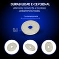 thumbnail image 2 of Arandela Plana Bolt Dropper Acero Inoxidable 100 Piezas gris estandar, 2 of 5