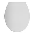 thumbnail image 7 of Heavy Duty Round Front Soft Close Toilet Seat Cover with Hassle-Free Installation Kit, Push to Quick Release Hinges, Slow Close No Slam Seat for American Standard, Kohler, Toto Toilet, White, 7 of 7