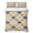 Yellow Gray, variant on King Quilt Set 96''x106'', Texas Star Rustic Lightweight Bedspread Coverlet Set with 2 Pillow Shams, Country Blue Berry Brown Wooden Plank Breathable All Season Quilt Bedding for Bedroom/Guest Room