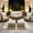 Gray, Gray Wicker, variant on Vcatnet 5 Pieces Patio Outdoor Furniture with Swivel Chairs Wicker Sectional Sofa High-Back Outdoor Conversation Set with Solar Lamp Coffee Table, Denim Blue