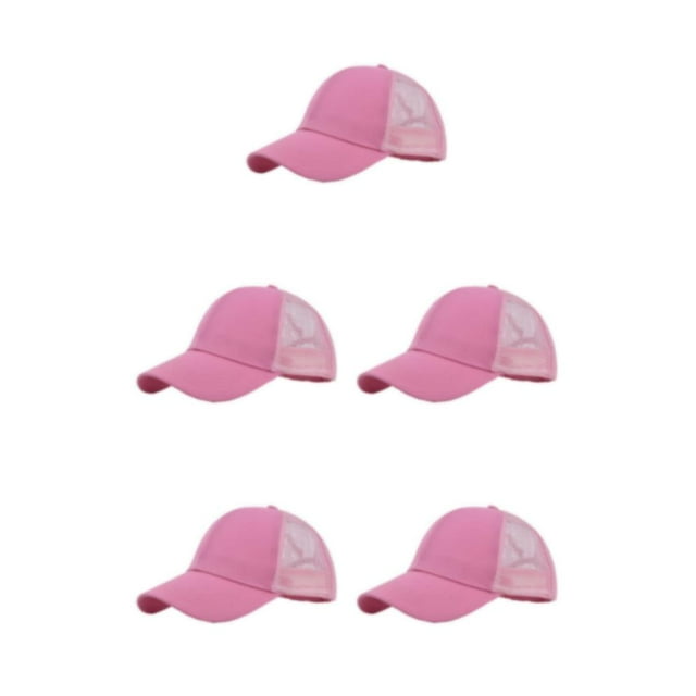 Sonducket Gorra de béisbol duradera de algodón, sombrero elegante y transpirable con correa ajustable, gorra de béisbol para mujer CC636-9rose Type2 NO2