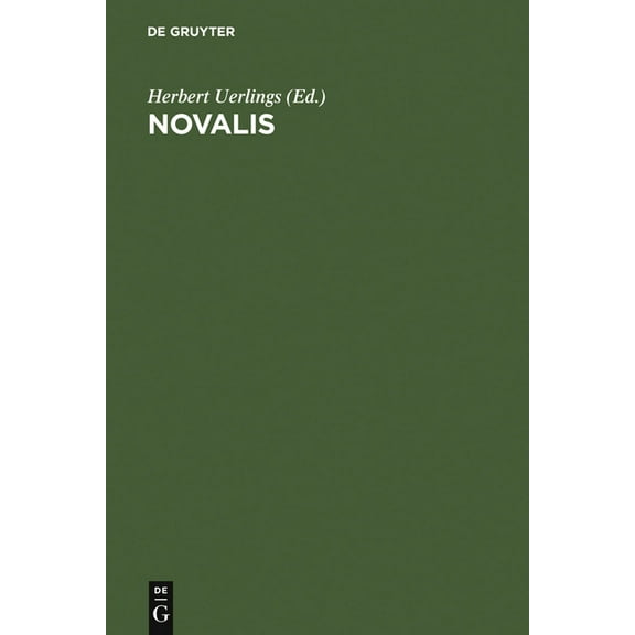 Schriften Der Internationalen Novalis-Ge Novalis, Book 4, (Hardcover)