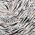 thumbnail image 1 of oneOone Georgette Viscose Dusty Rose Fabric Animal Skin Sewing Material Print Fabric By The Yard 42 Inch Wide, 1 of 6