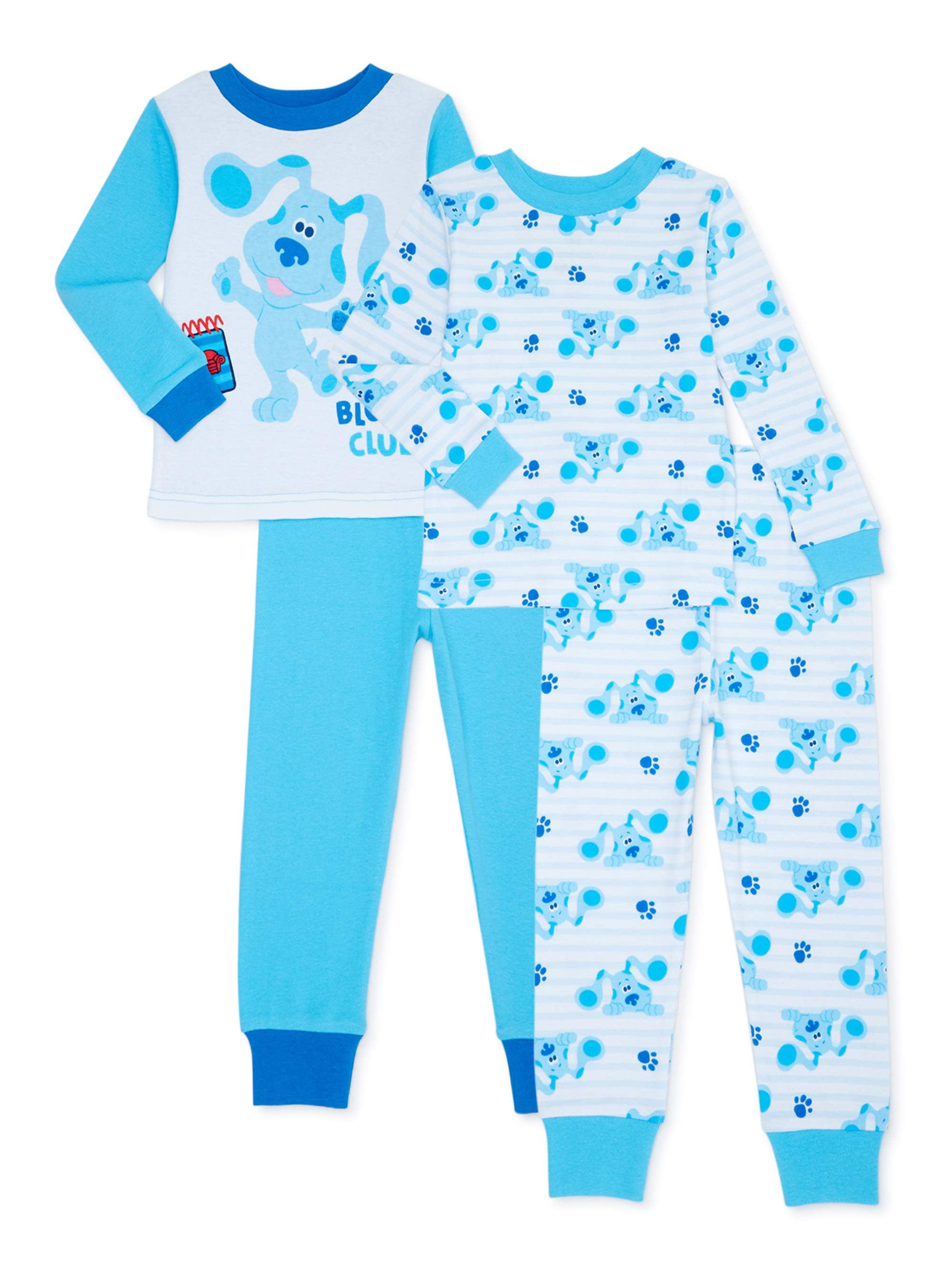 Nickelodeon Boys Blues Clues 4-Piece Pajama Set