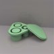 thumbnail image 4 of Ice Cube Trays with Lids for Cup,Cylinder Silicone Ice Cube Trays for Freezer,Silicone Ice Mold for Freezer-C, 4 of 5
