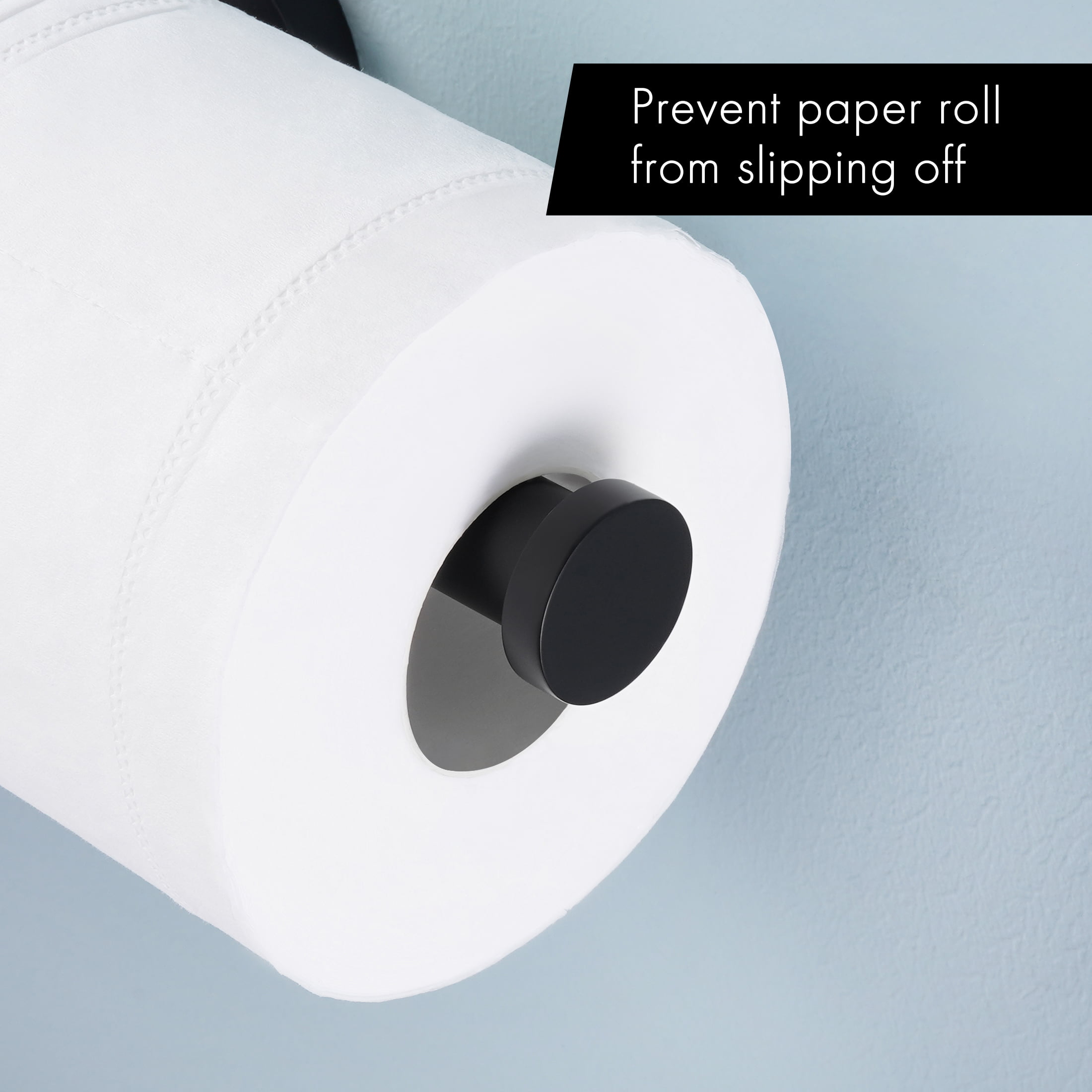  KES Black Toilet Paper Holder, Bathroom Tissue Holder Paper Roll  SUS 304 Stainless Steel Wall Mount Matte Black, A2175S12-BK : Tools & Home  Improvement