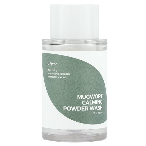ISNtree Mugwort Calming Powder Wash, 0.52 oz (15 g)